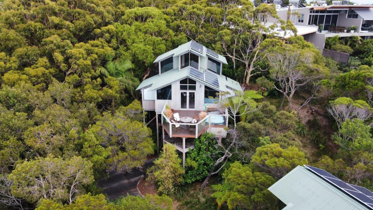 The Oasis Apartments And Treetop Houses Teluk Byron Bagian luar foto